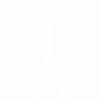 Strijkapplicatie Eiffeltoren